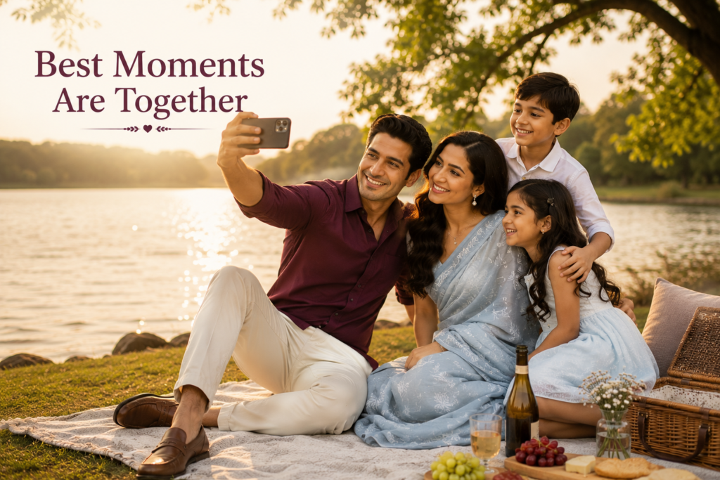 Family picnic me matching outfit pehenna chahiye kya