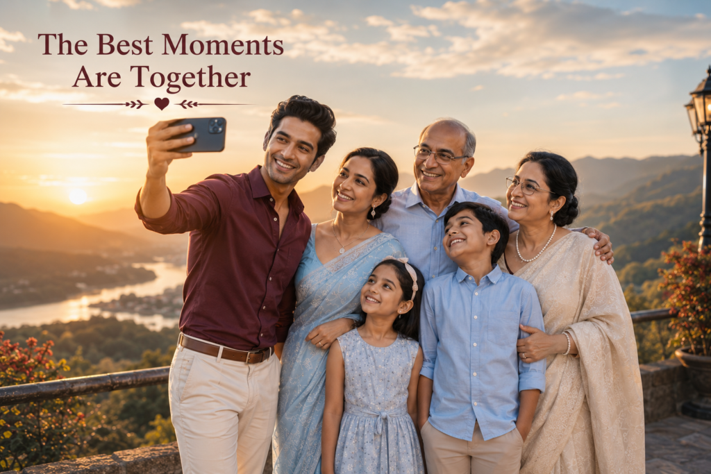 Family ke sath ghoomne ke liye kaun se kapde best hote hain