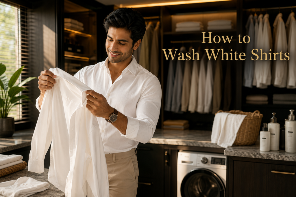 How to Wash White Shirts