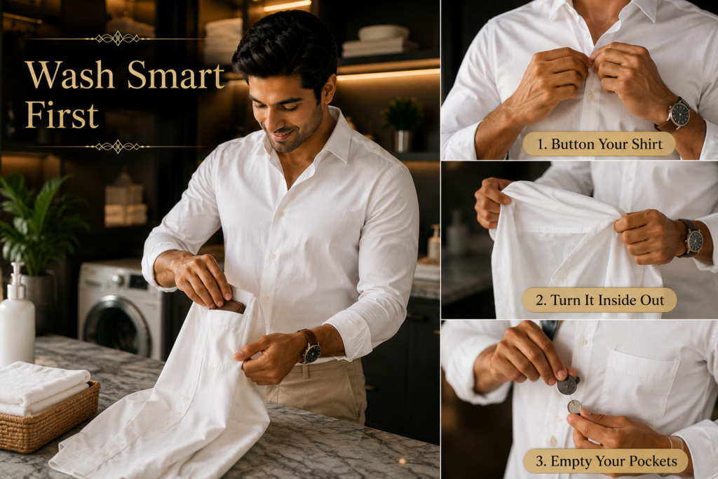 White Shirt Wash Karne Se Pehle Kya Karein