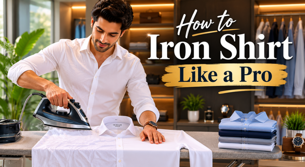 How to Iron Shirt Like a Pro