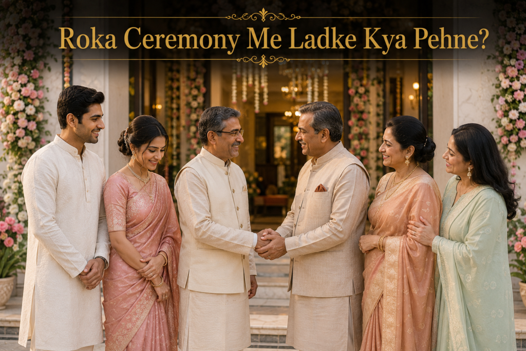 Roka Ceremony Me Ladke Kya Pehne