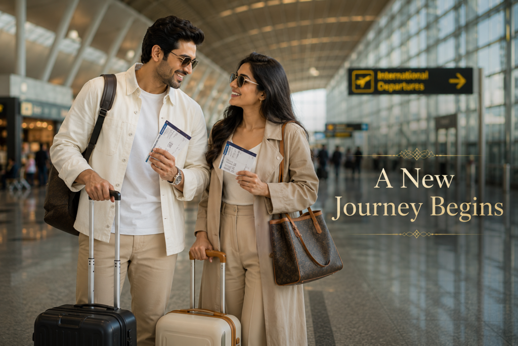 Honeymoon Travel Day Outfit – Comfortable Bhi, Stylish Bhi
