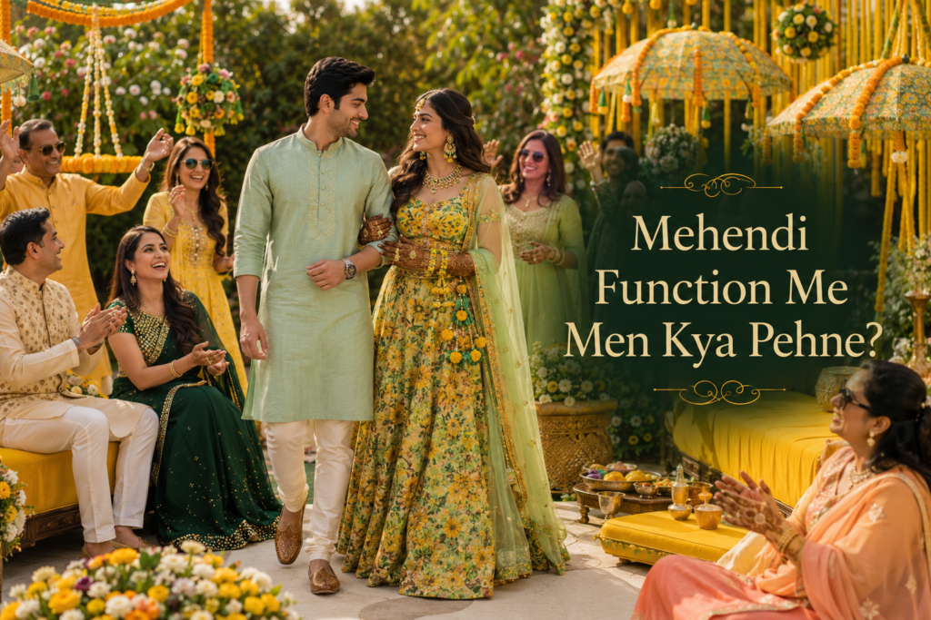 💚 Mehendi Function Me Men Kya Pehne