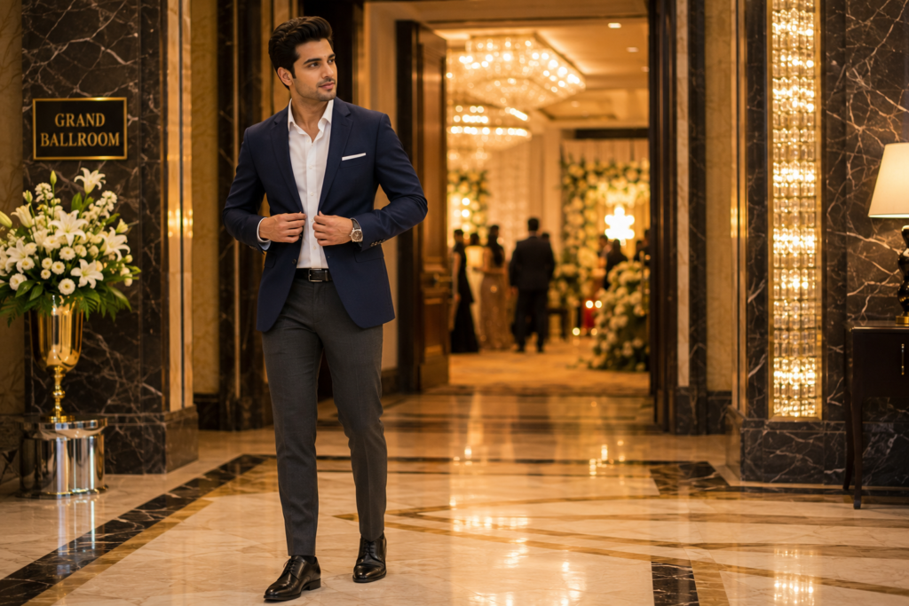 Men Ke Liye Best Reception Guest Outfit