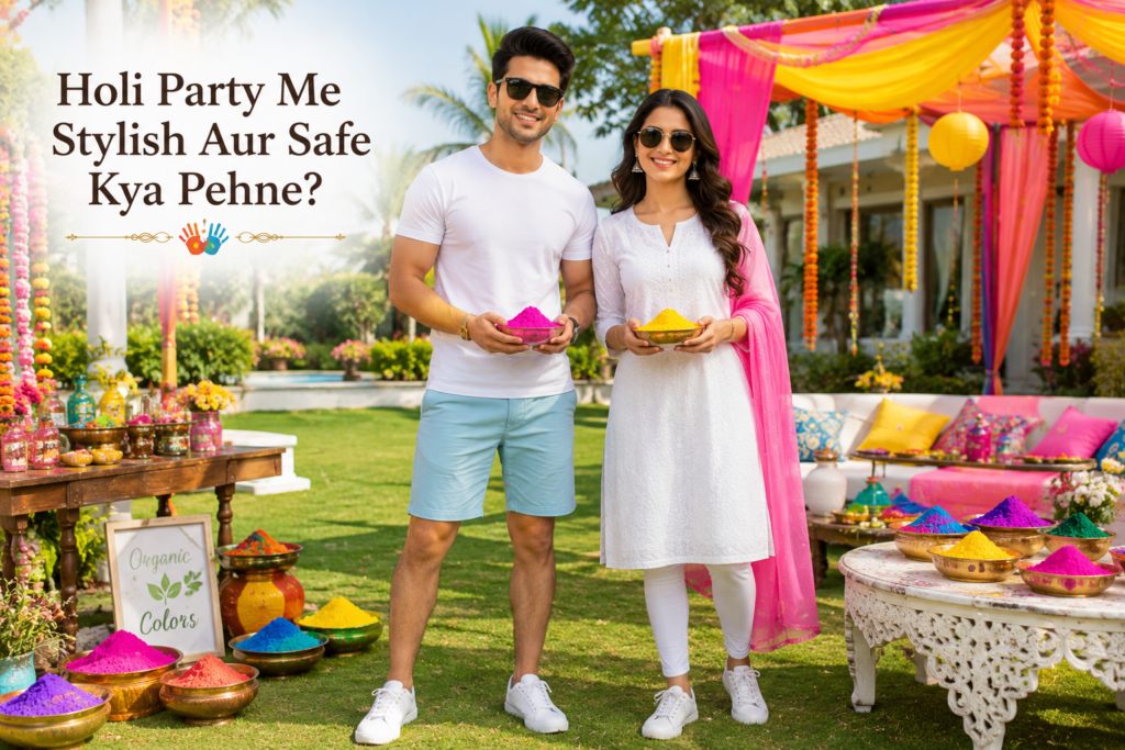 Holi Party Me Stylish Aur Safe Kya Pehne