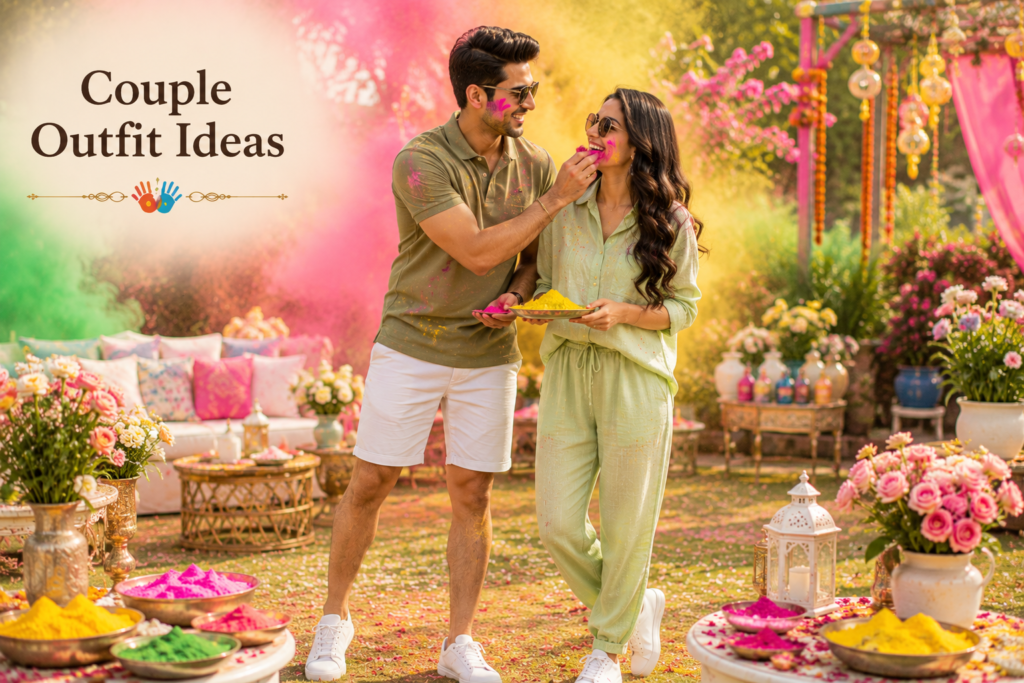 Holi Couple Outfit Ideas