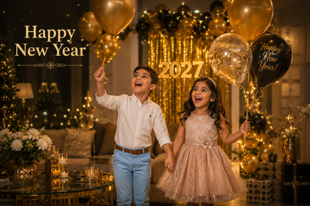 Kids New Year Party Outfit