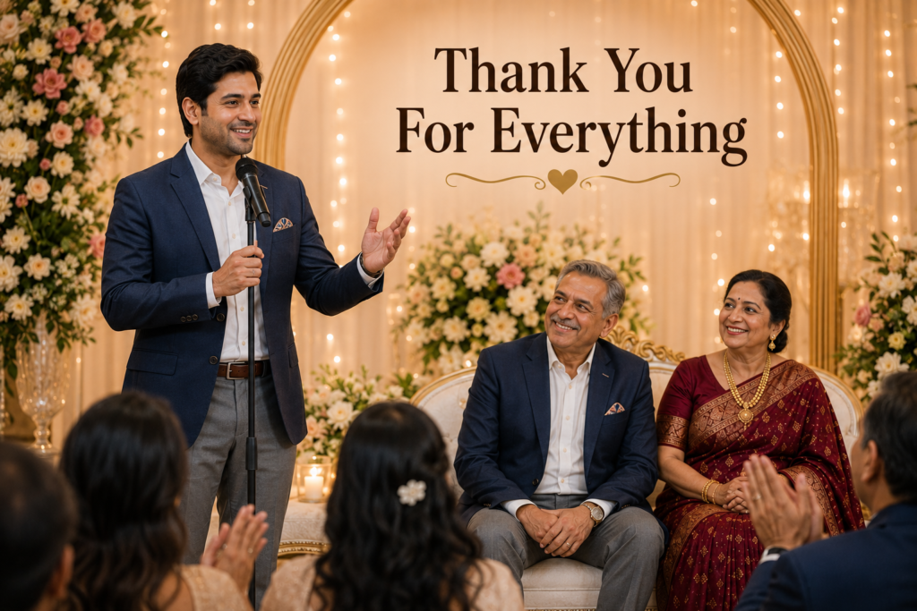 Anniversary Speech Dete Waqt Kaisa Outfit Pehne
