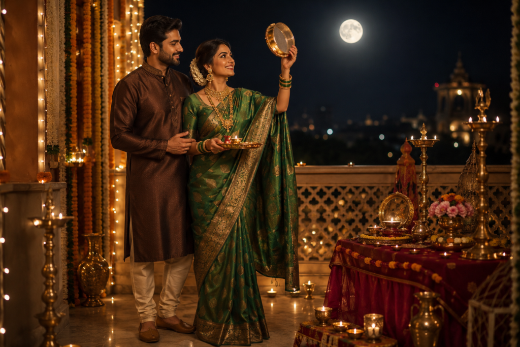 Karwa Chauth Me Women Kya Pehne