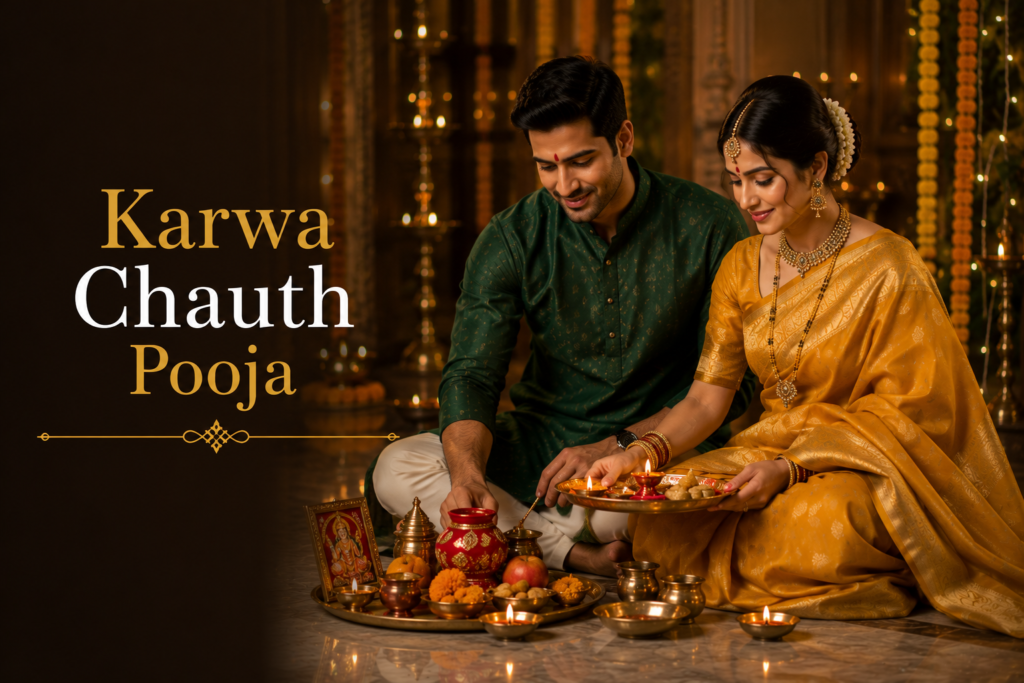 Karwa Chauth Pooja Outfit