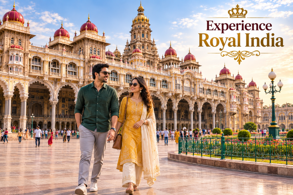  Couple Outfit Ideas For Mysore Palace