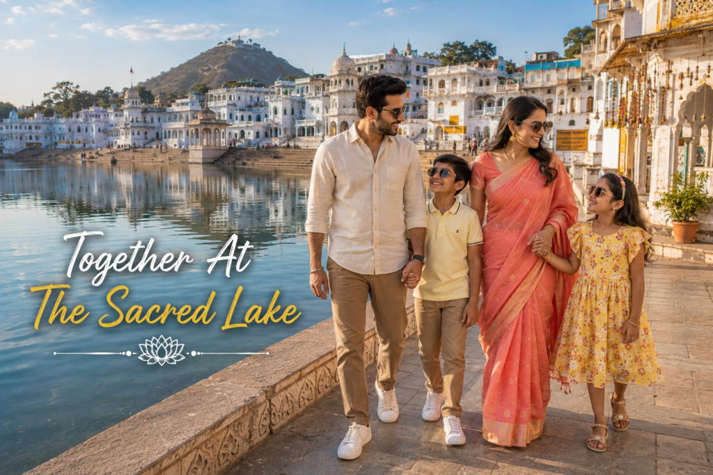 Family Outfit Ideas For Pushkar Sarovar
