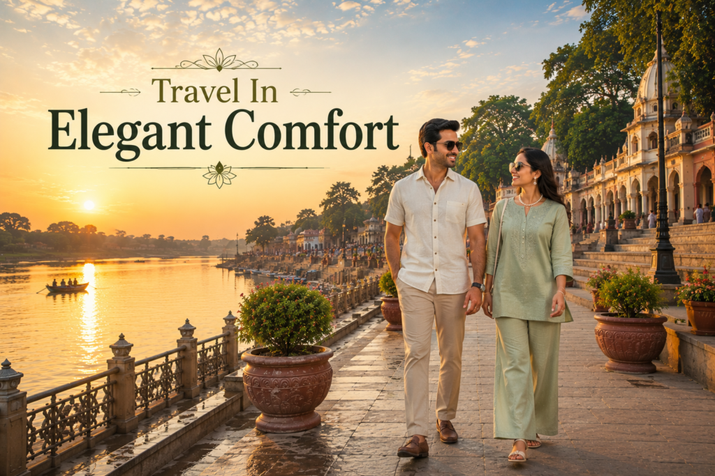 Couple Outfit Ideas For Guptar Ghat