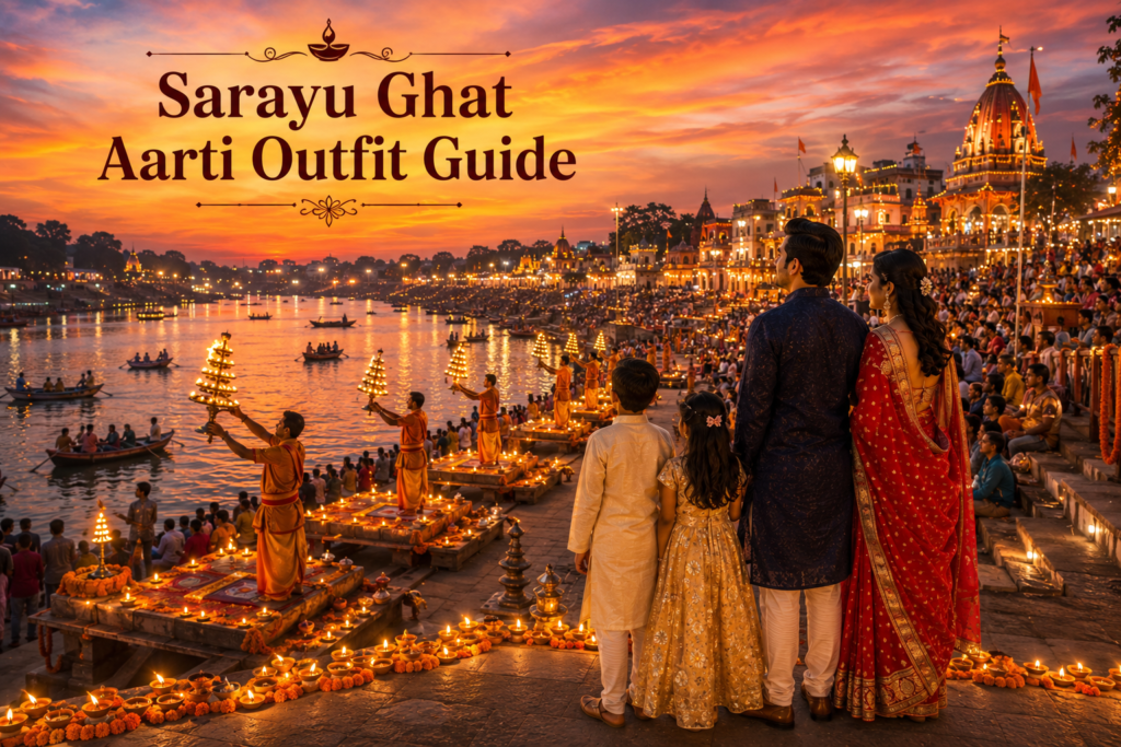 Ayodhya Sarayu Aarti Dress Tips