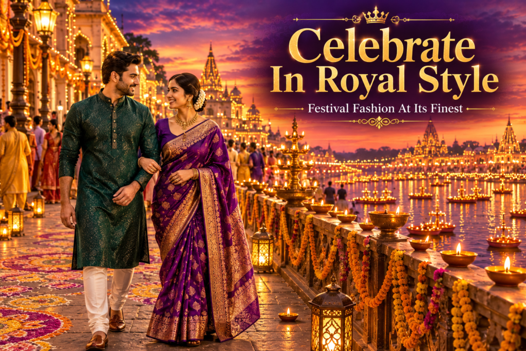  Ayodhya Deepotsav Couple Outfit Ideas