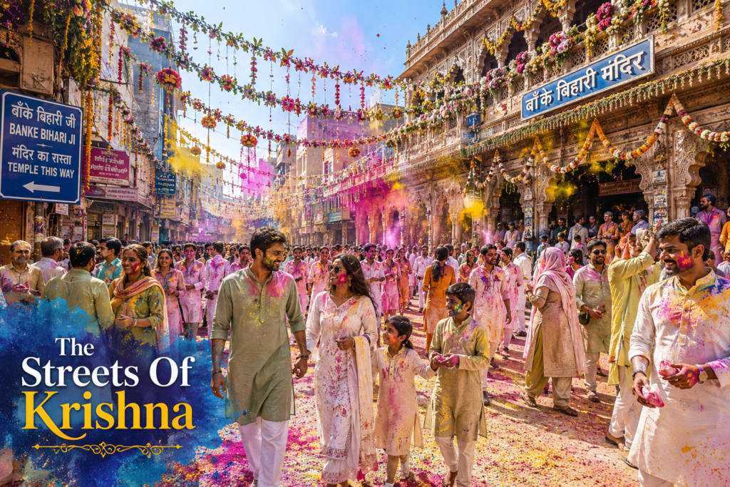 Vrindavan Holi Couple Outfit Ideas