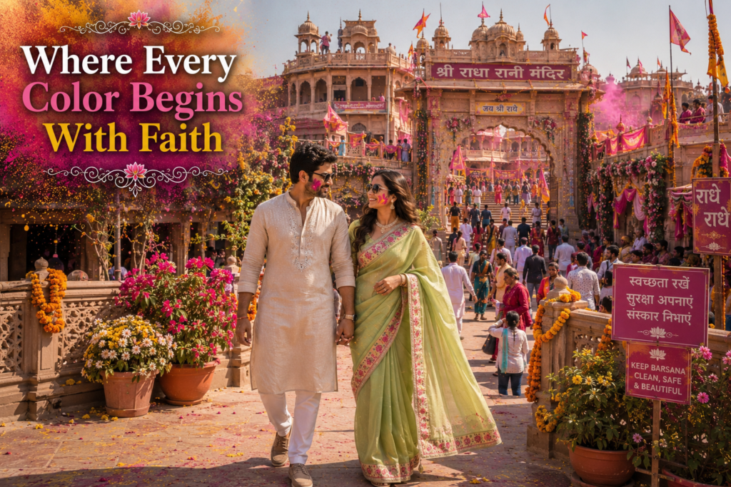 Barsana Lathmar Holi Couple Outfit Ideas