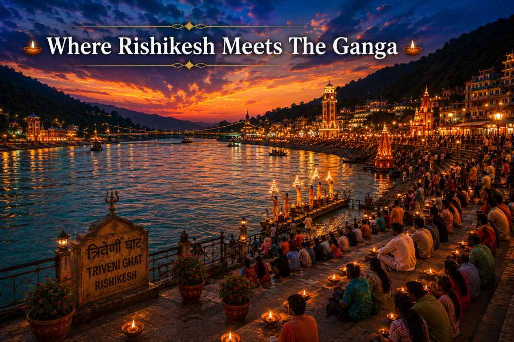 Triveni Ghat Rishikesh Ganga Aarti me kya pehenna chahiye