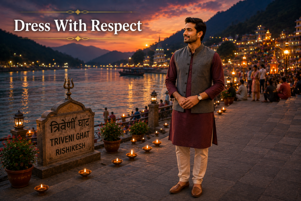  Triveni Ghat Ganga Aarti Mein Men Kya Pehne