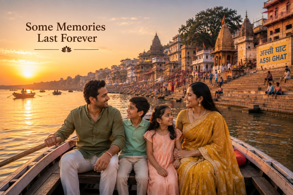 Family Outfit Ideas For Assi Ghat