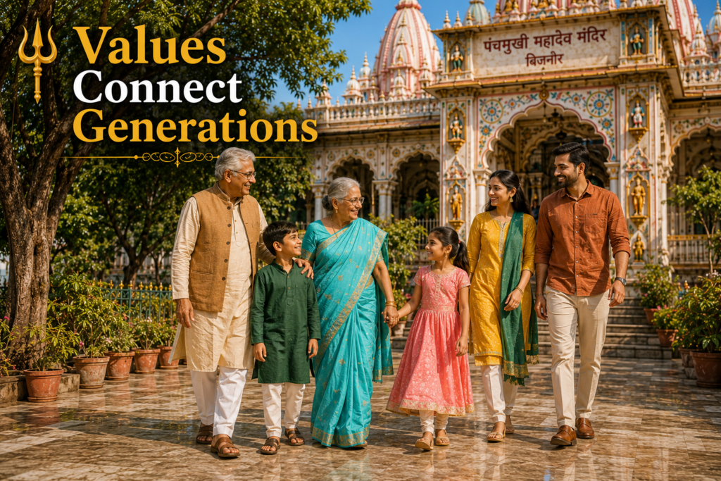  Family Ke Saath Panchmukhi Mandir Visit