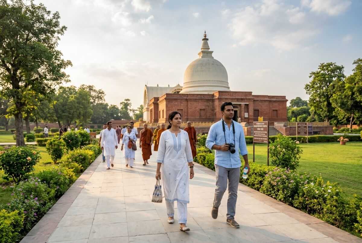 Kushinagar Buddha Temple Visit Me Kya Pehne