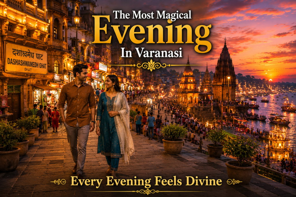 Couple Outfit Ideas For Dashashwamedh Ghat Ganga Aarti