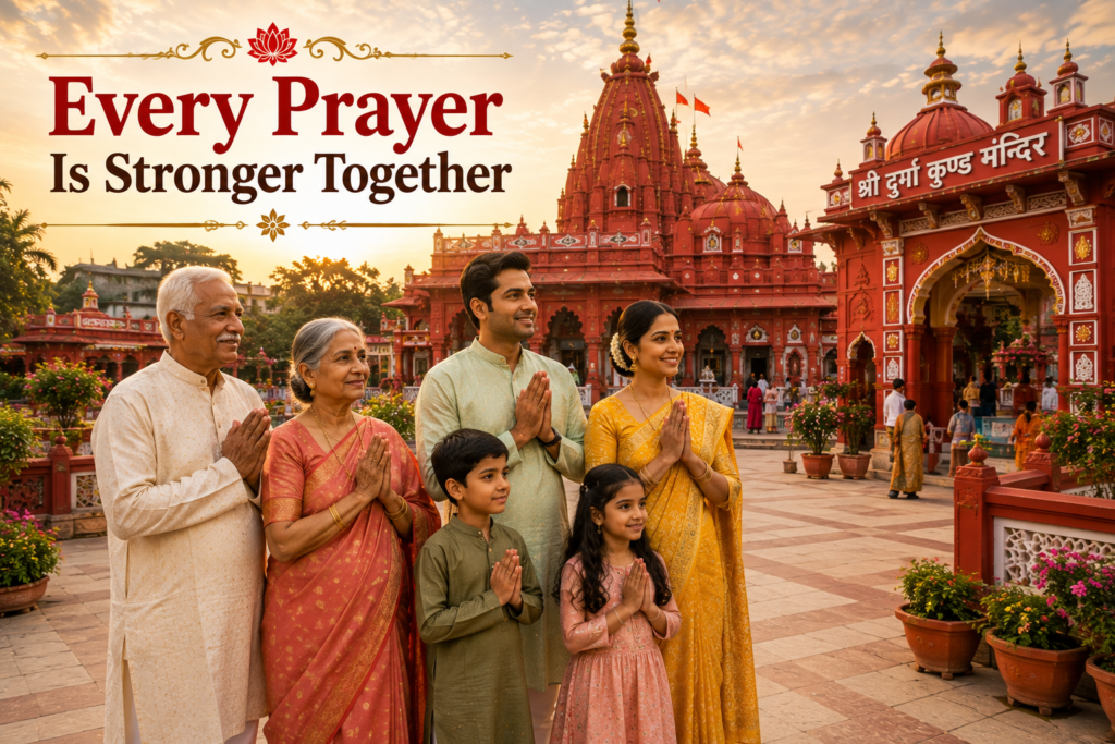  Family Outfit Ideas For Durga Kund Temple